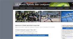 Desktop Screenshot of 12northsports.com